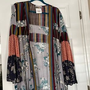 Ces Femme, size small boho mix kimono
